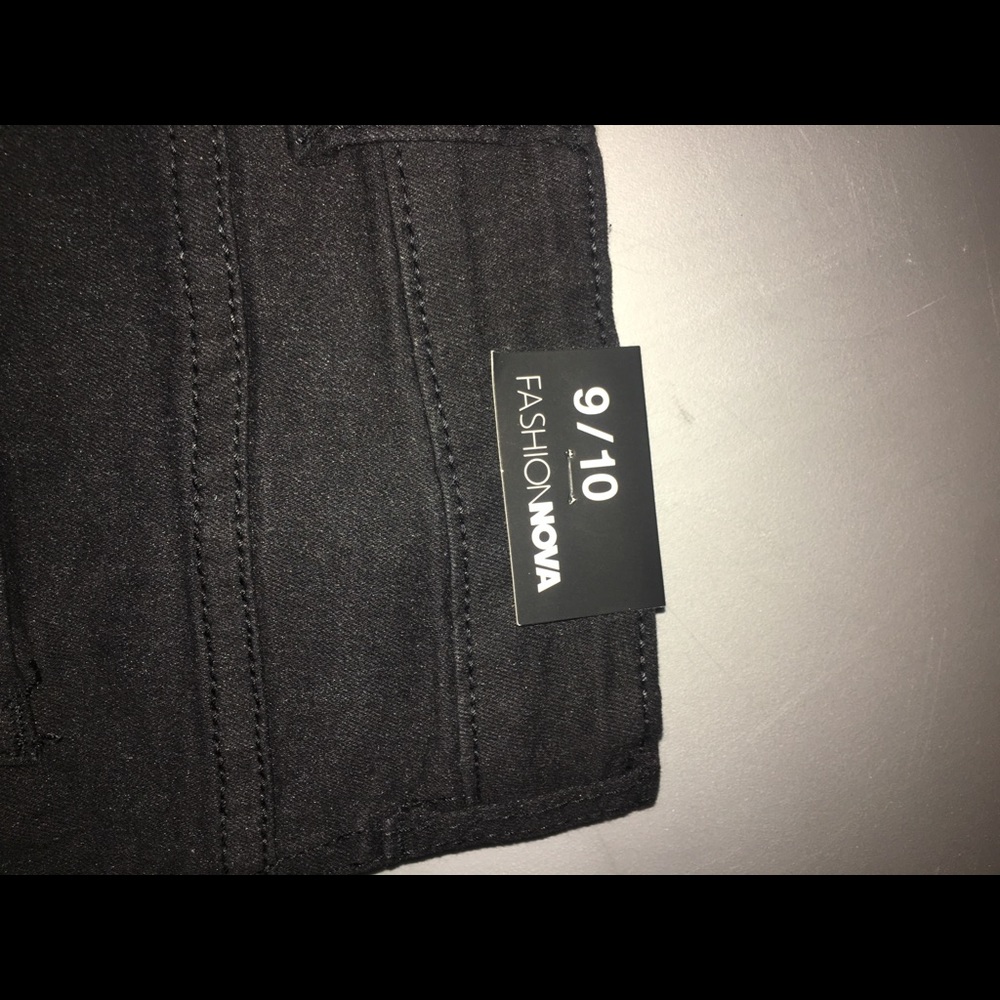 Highwaisted black fashion nova jeans